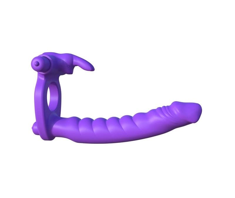 Fantasy C-Ringz Silicone Double Penetrator Rabbit |  |  $96.00